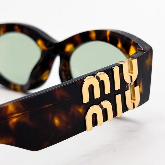 NEW MIU MIU SUNGLASSES MU11WS 14L50O HAVANA WOMEN MU 11WS SMU 11W main image 4